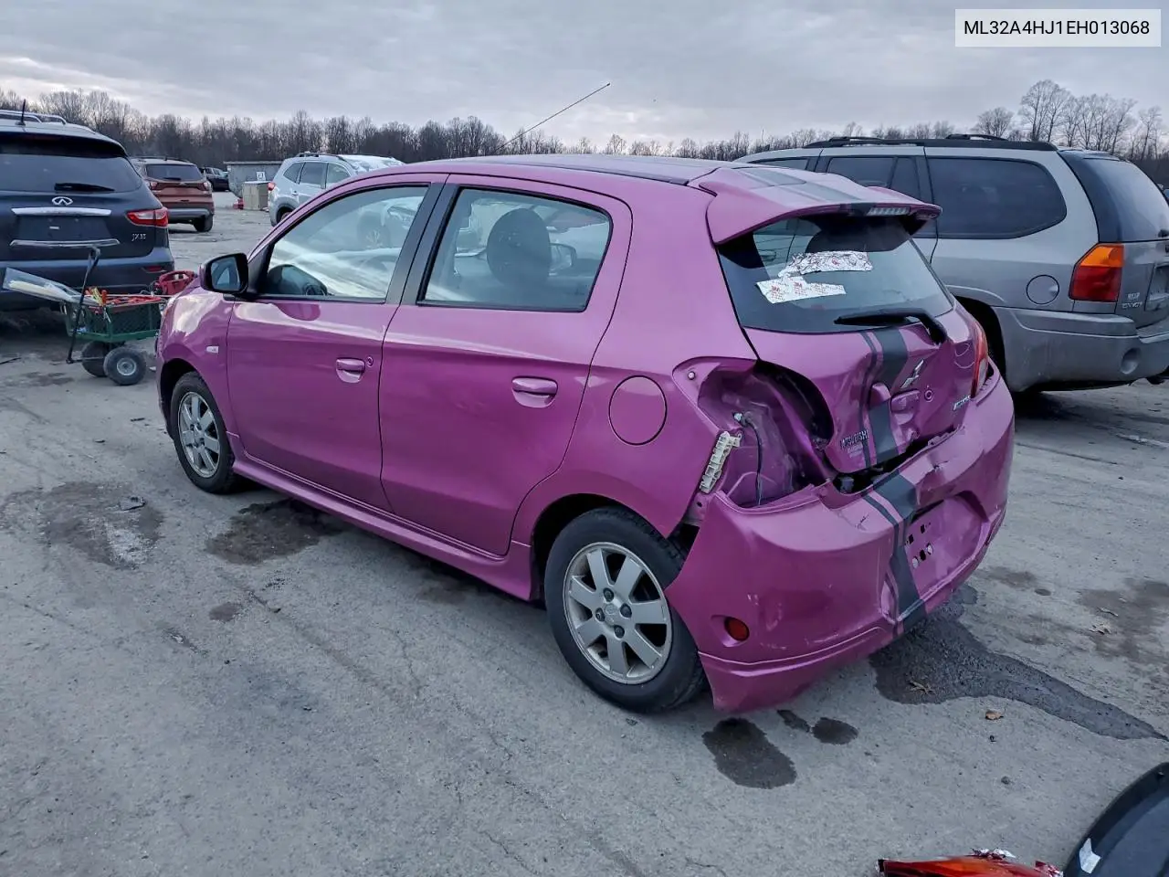 ML32A4HJ1EH013068 2014 Mitsubishi Mirage Es