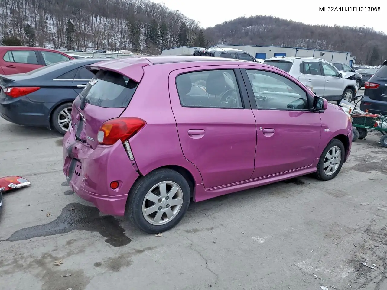 ML32A4HJ1EH013068 2014 Mitsubishi Mirage Es