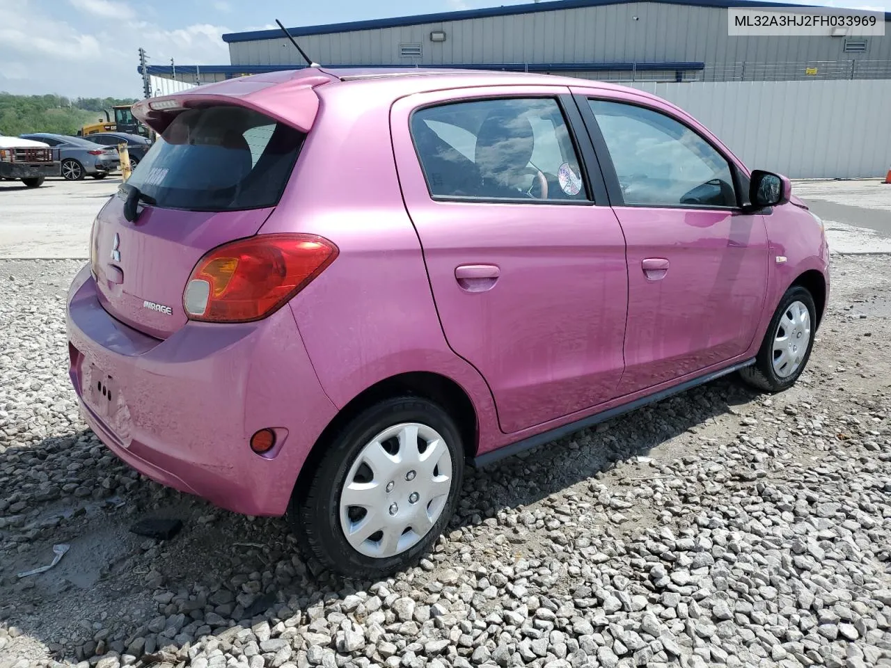 2015 Mitsubishi Mirage De VIN: ML32A3HJ2FH033969 Lot: 51460824