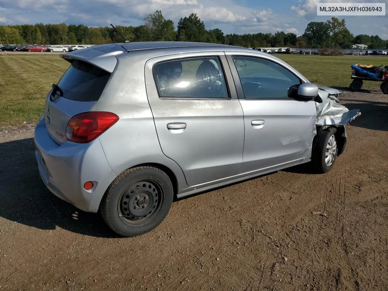 ML32A3HJXFH036943 2015 Mitsubishi Mirage De