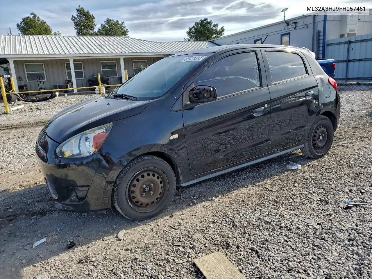 ML32A3HJ9FH057461 2015 Mitsubishi Mirage De