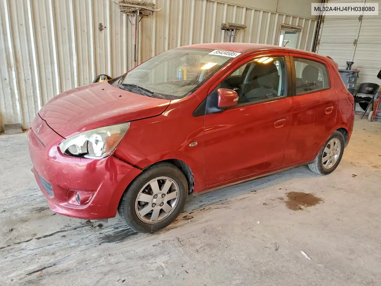ML32A4HJ4FH038080 2015 Mitsubishi Mirage Es