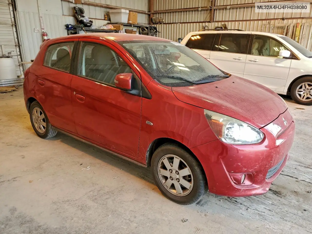 ML32A4HJ4FH038080 2015 Mitsubishi Mirage Es