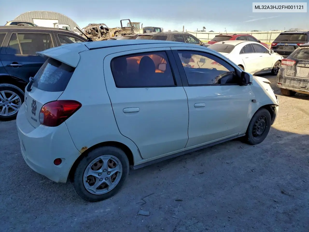 ML32A3HJ2FH001121 2015 Mitsubishi Mirage De
