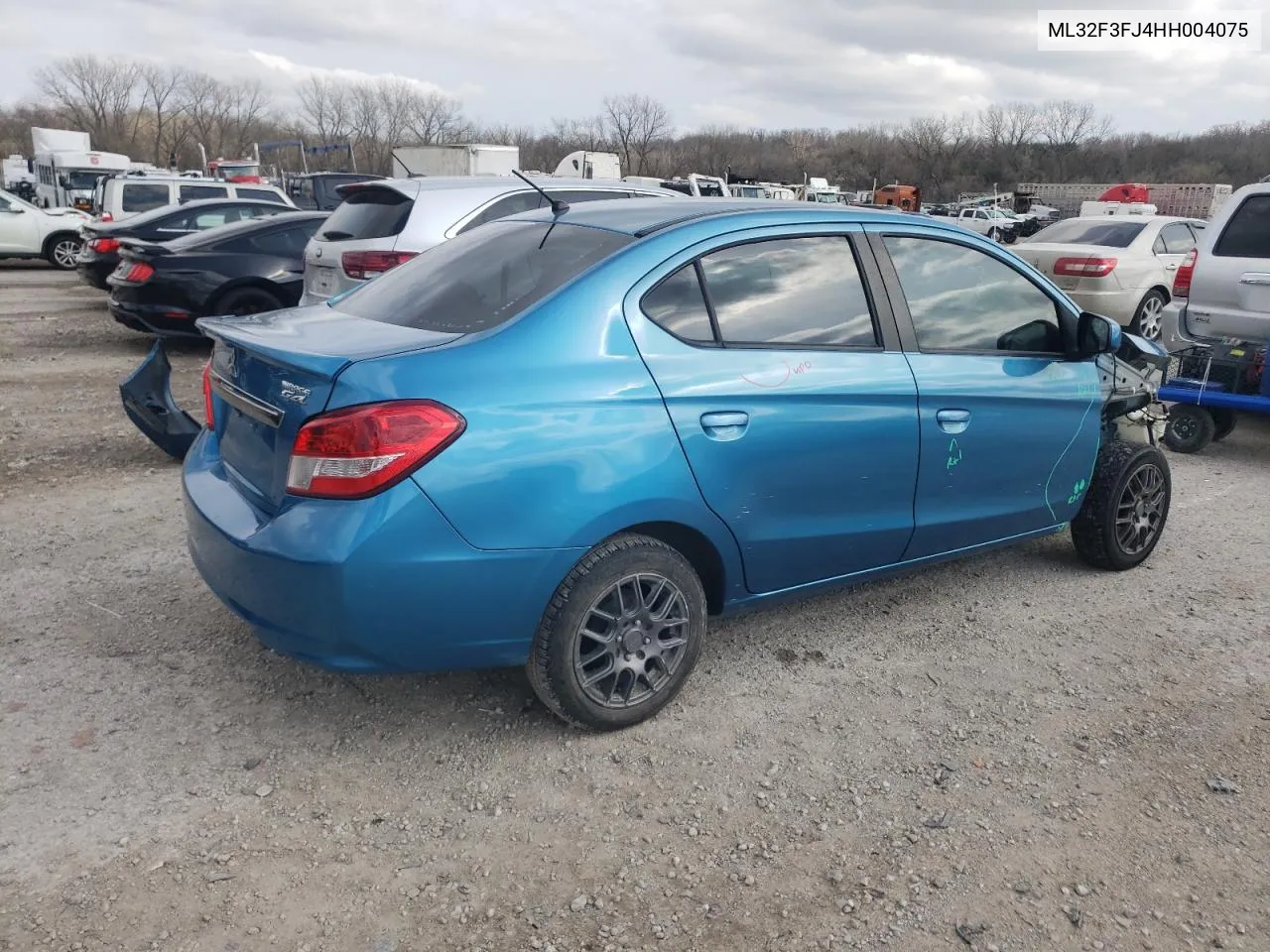 ML32F3FJ4HH004075 2017 Mitsubishi Mirage G4 Es