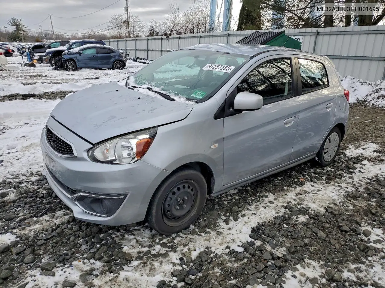 ML32A3HJ3HH001695 2017 Mitsubishi Mirage Es