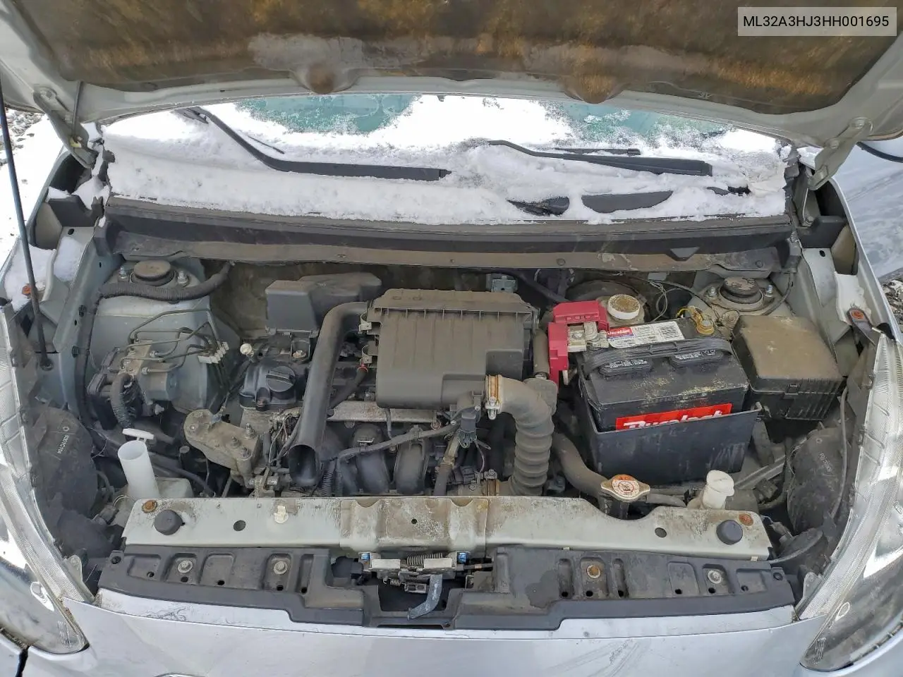 ML32A3HJ3HH001695 2017 Mitsubishi Mirage Es