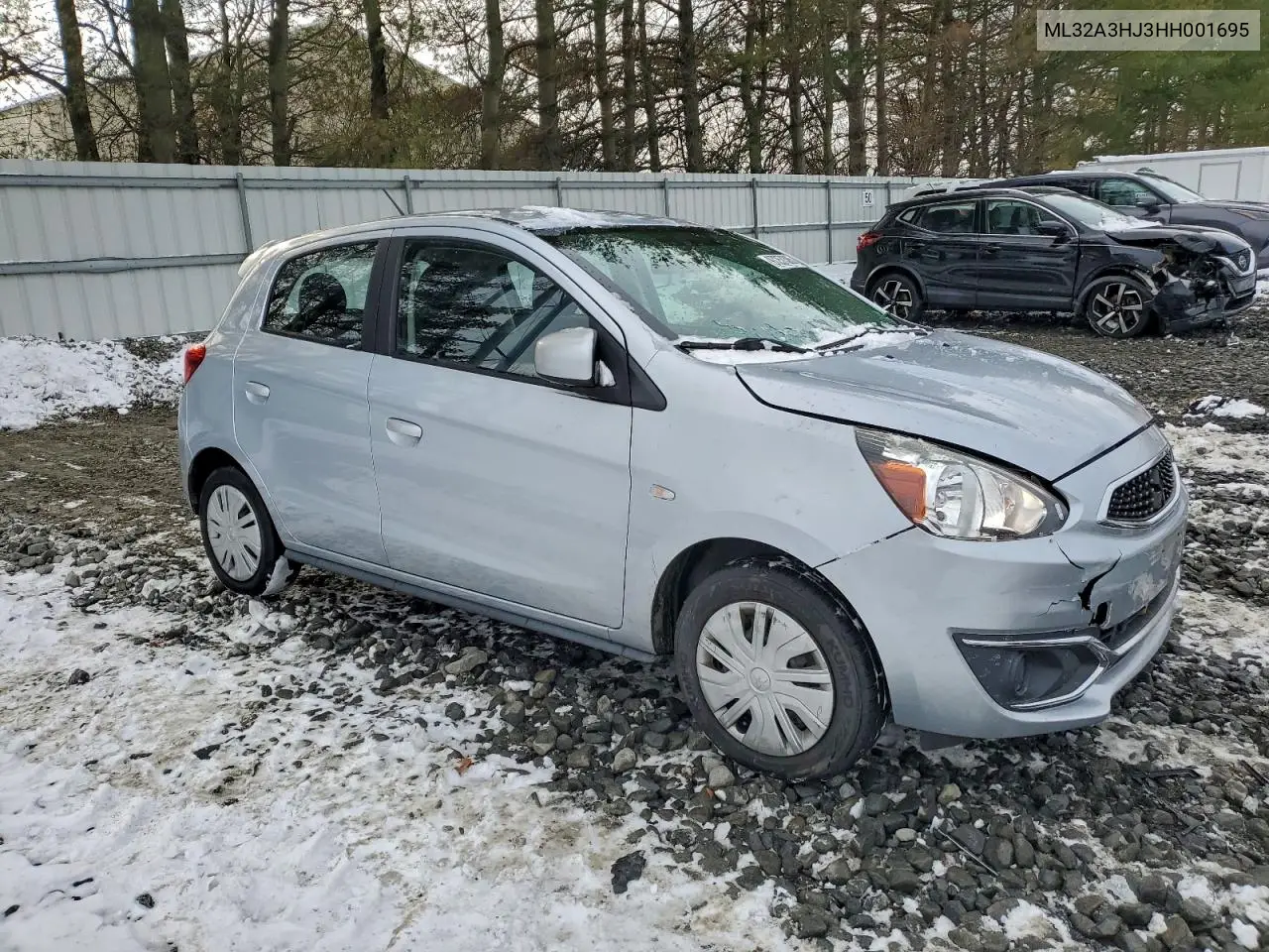 ML32A3HJ3HH001695 2017 Mitsubishi Mirage Es