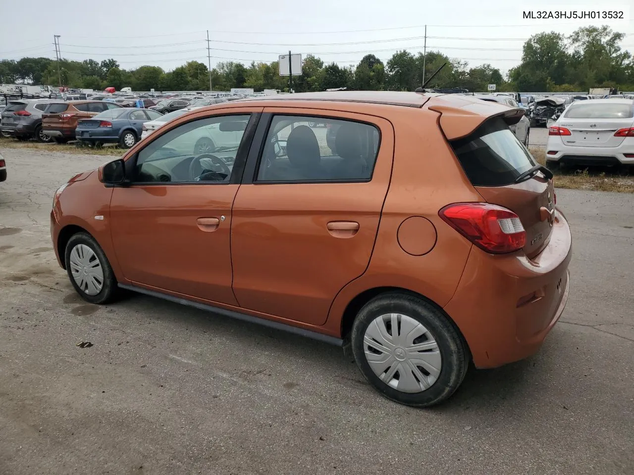 2018 Mitsubishi Mirage Es VIN: ML32A3HJ5JH013532 Lot: 70865634