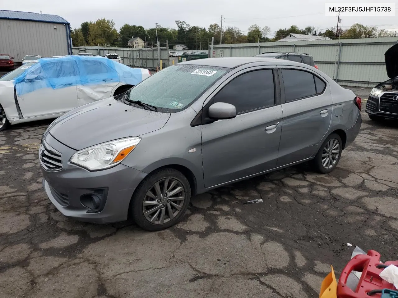 ML32F3FJ5JHF15738 2018 Mitsubishi Mirage G4 Es