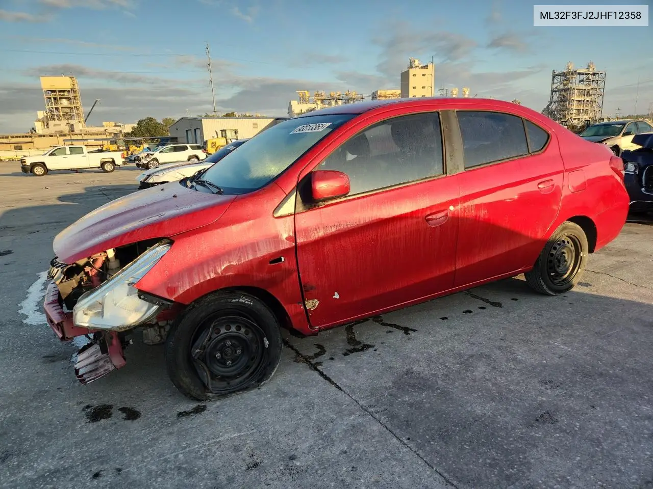 ML32F3FJ2JHF12358 2018 Mitsubishi Mirage G4 Es