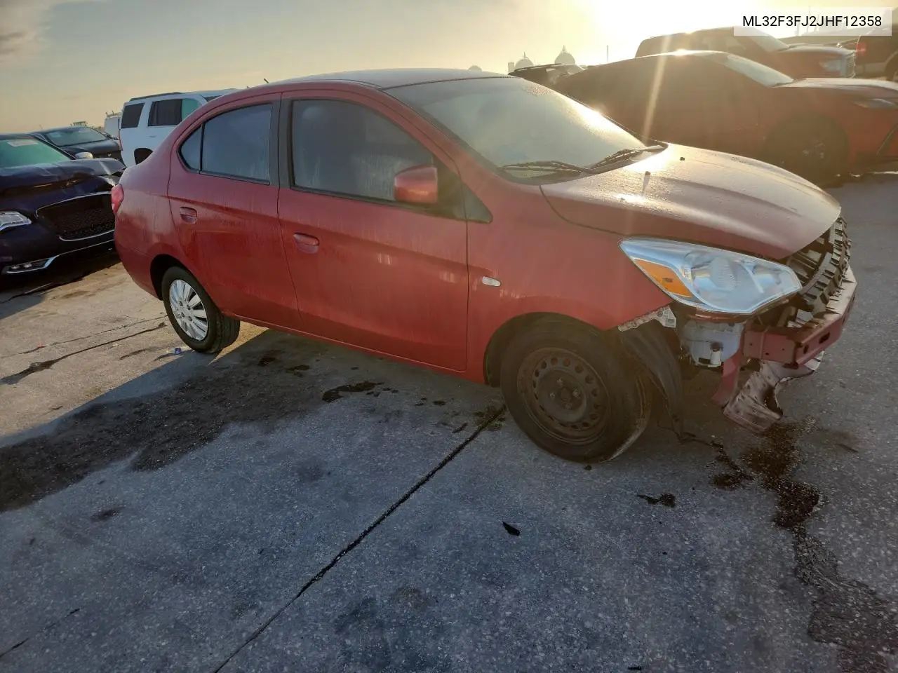 ML32F3FJ2JHF12358 2018 Mitsubishi Mirage G4 Es