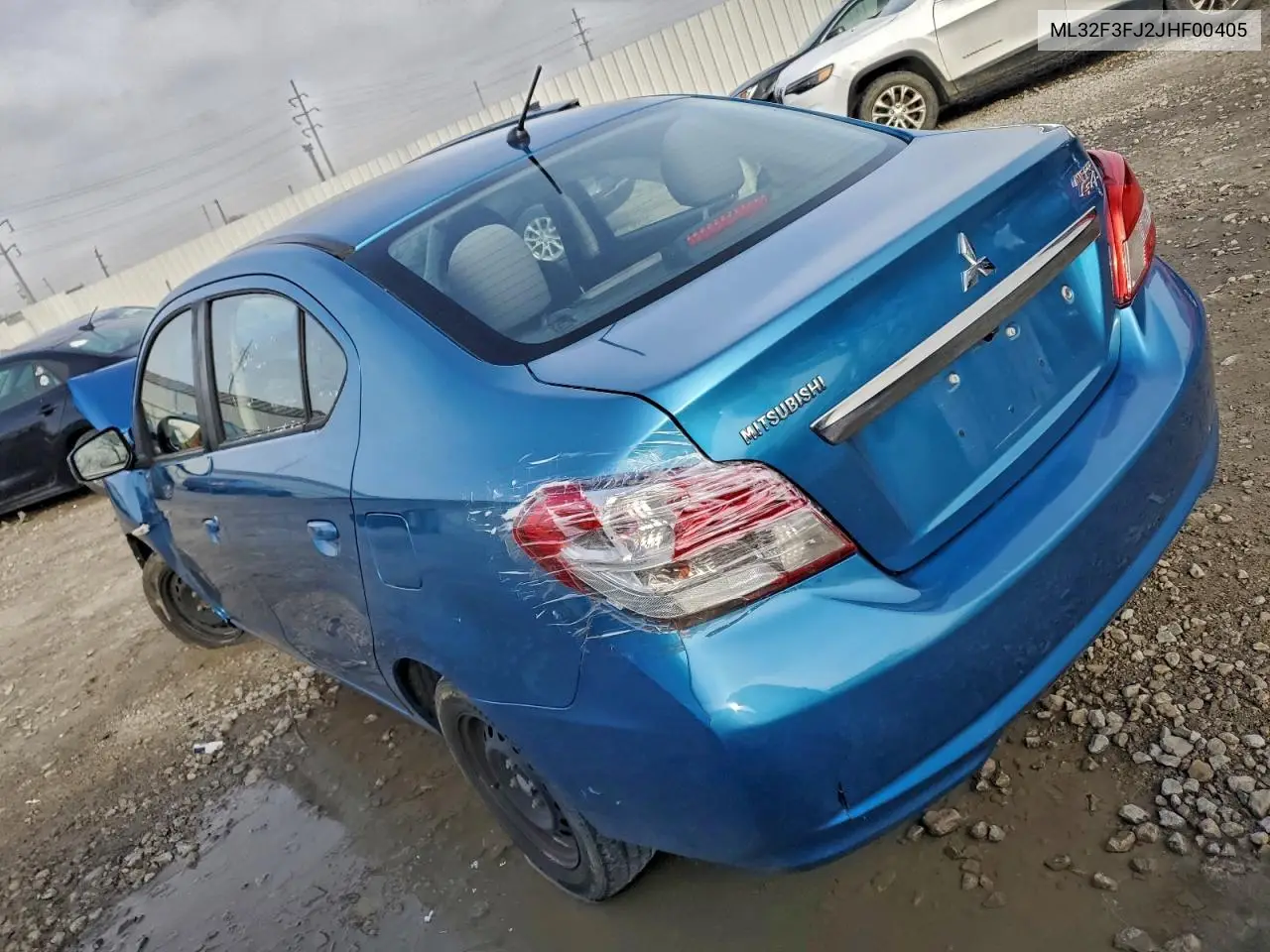 ML32F3FJ2JHF00405 2018 Mitsubishi Mirage G4 Es