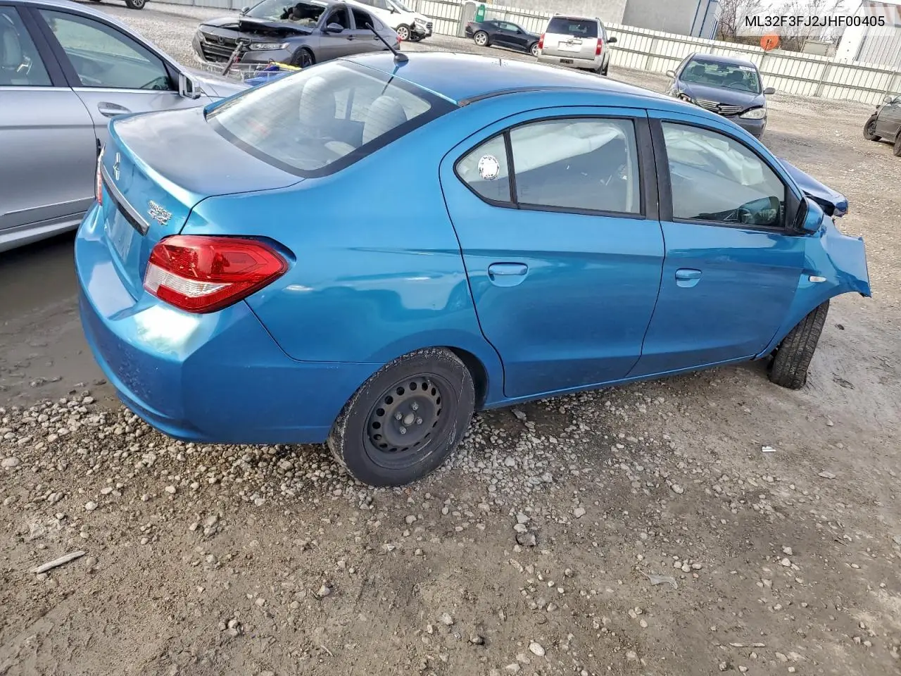 ML32F3FJ2JHF00405 2018 Mitsubishi Mirage G4 Es