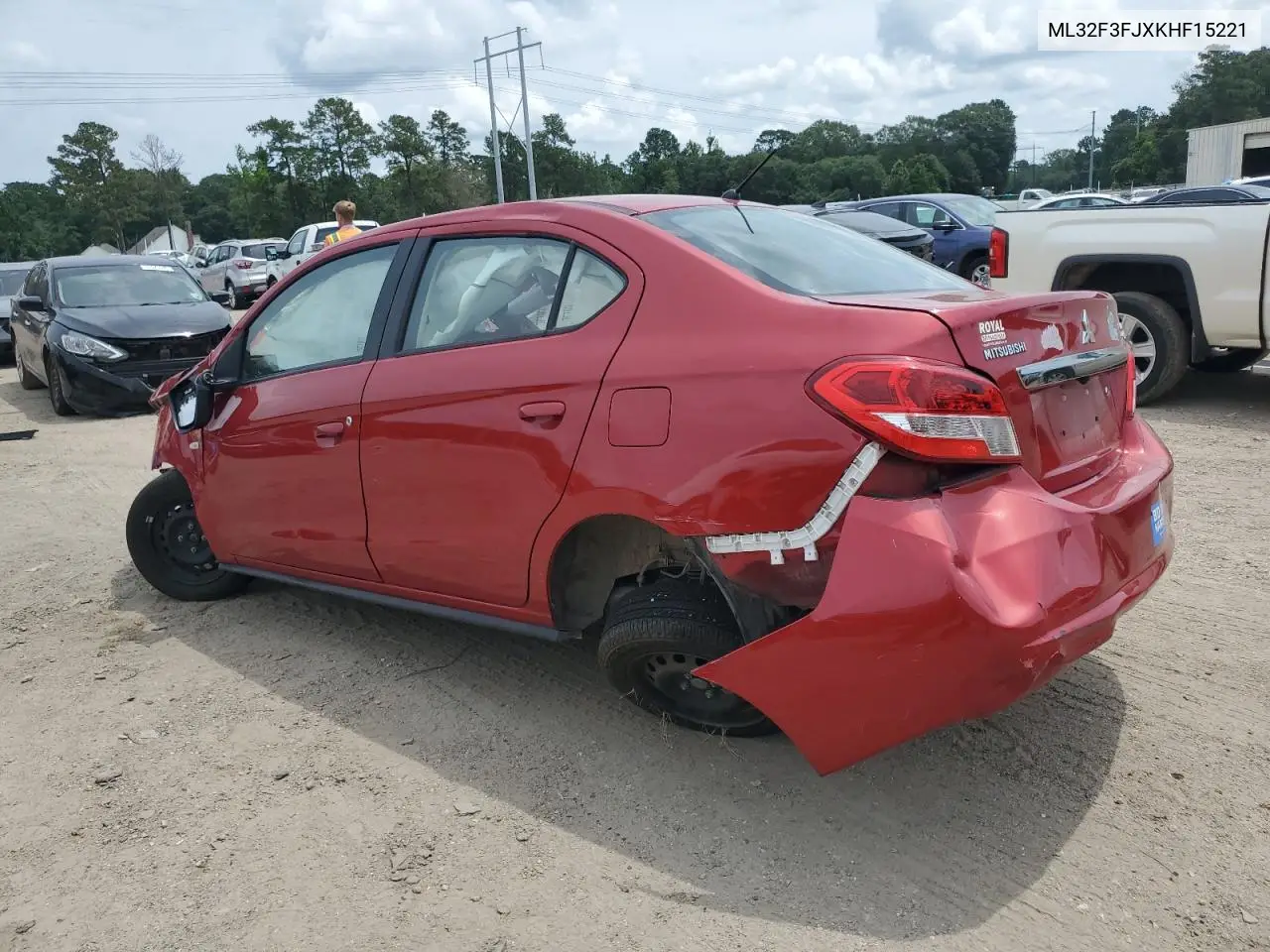 ML32F3FJXKHF15221 2019 Mitsubishi Mirage G4 Es
