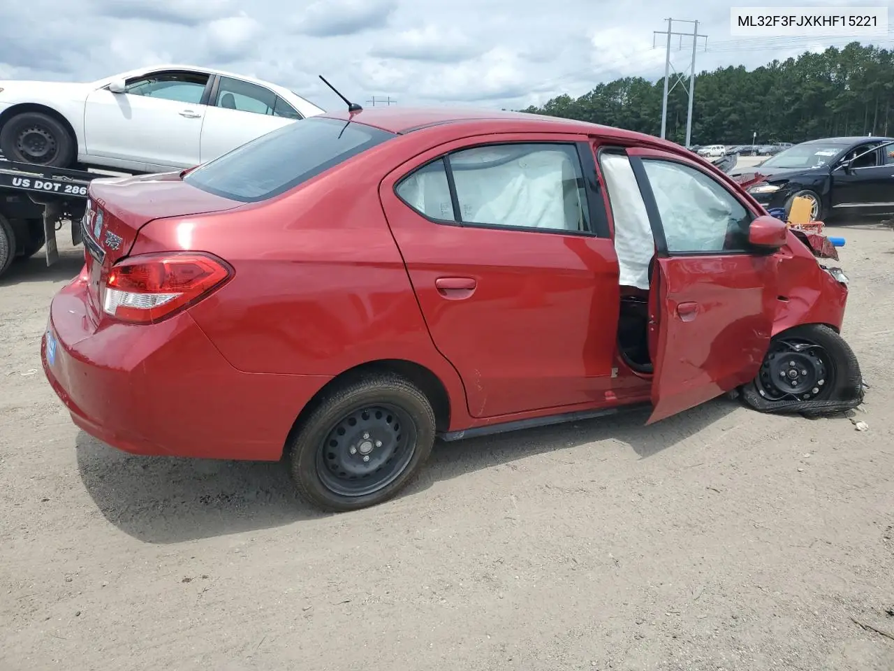 ML32F3FJXKHF15221 2019 Mitsubishi Mirage G4 Es