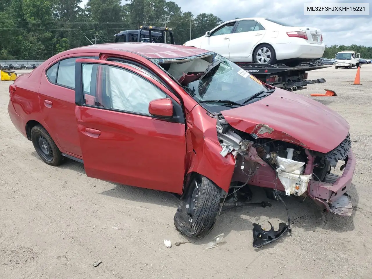ML32F3FJXKHF15221 2019 Mitsubishi Mirage G4 Es