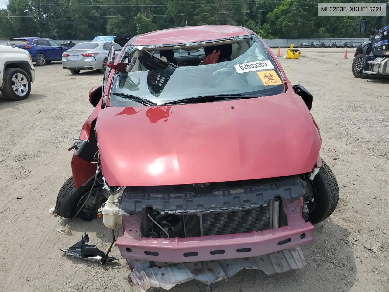 ML32F3FJXKHF15221 2019 Mitsubishi Mirage G4 Es