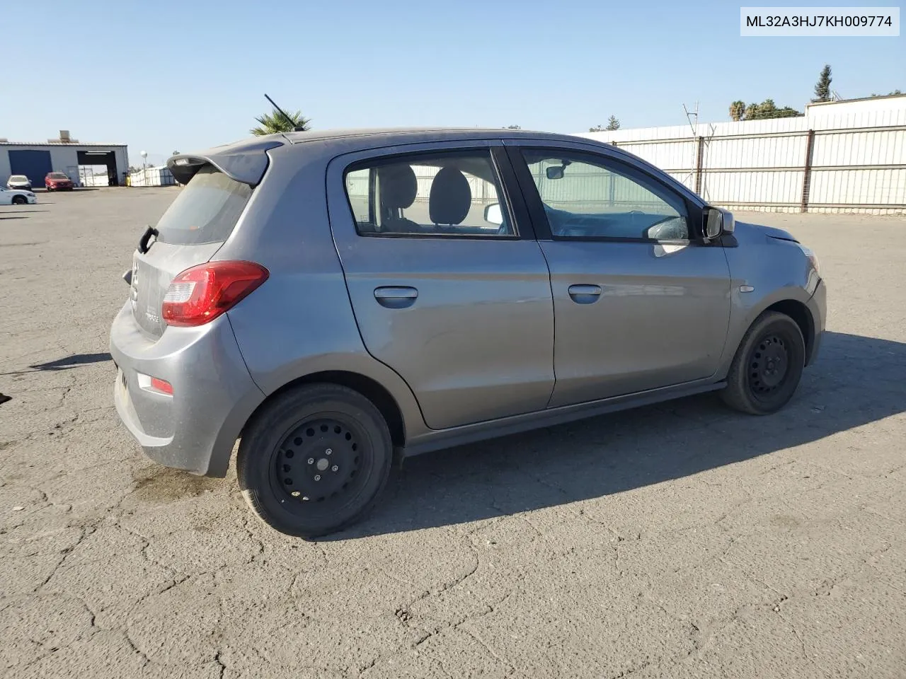 ML32A3HJ7KH009774 2019 Mitsubishi Mirage Es