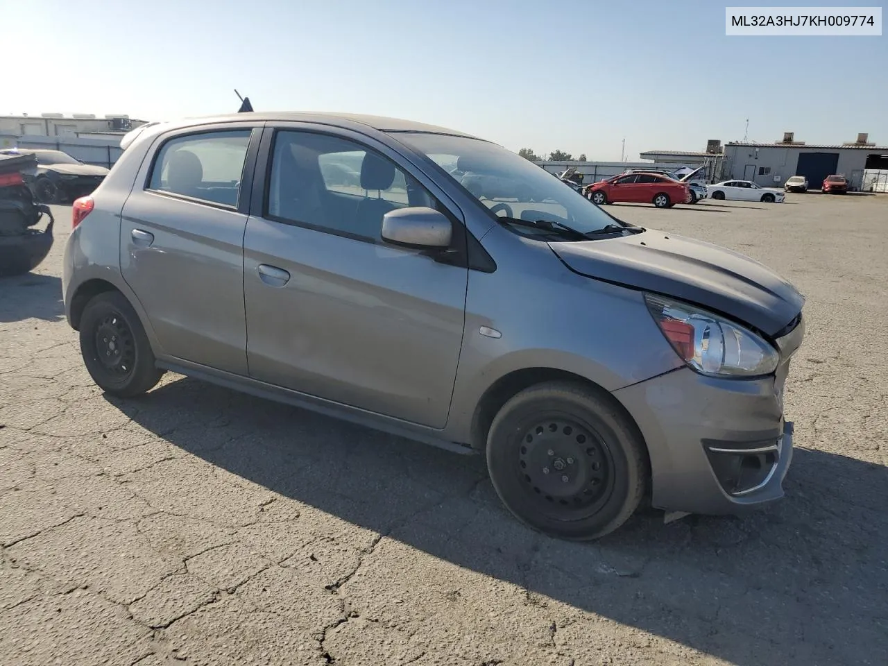 ML32A3HJ7KH009774 2019 Mitsubishi Mirage Es