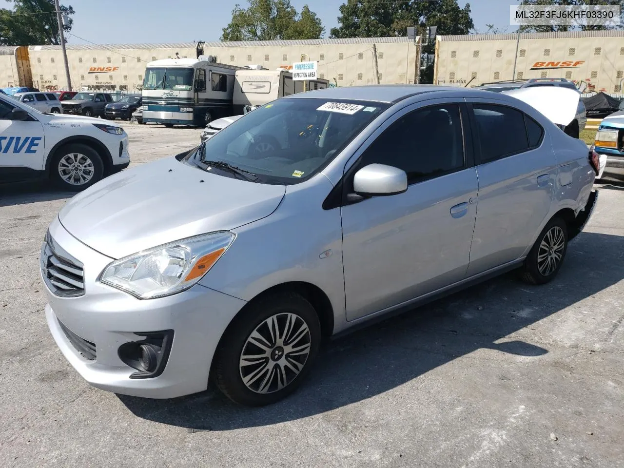 ML32F3FJ6KHF03390 2019 Mitsubishi Mirage G4 Es