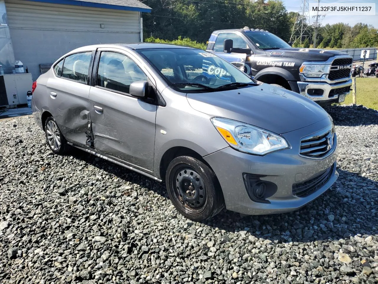 ML32F3FJ5KHF11237 2019 Mitsubishi Mirage G4 Es