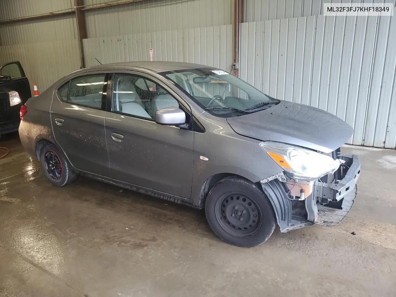 2019 Mitsubishi Mirage G4 Es VIN: ML32F3FJ7KHF18349 Lot: 72497694