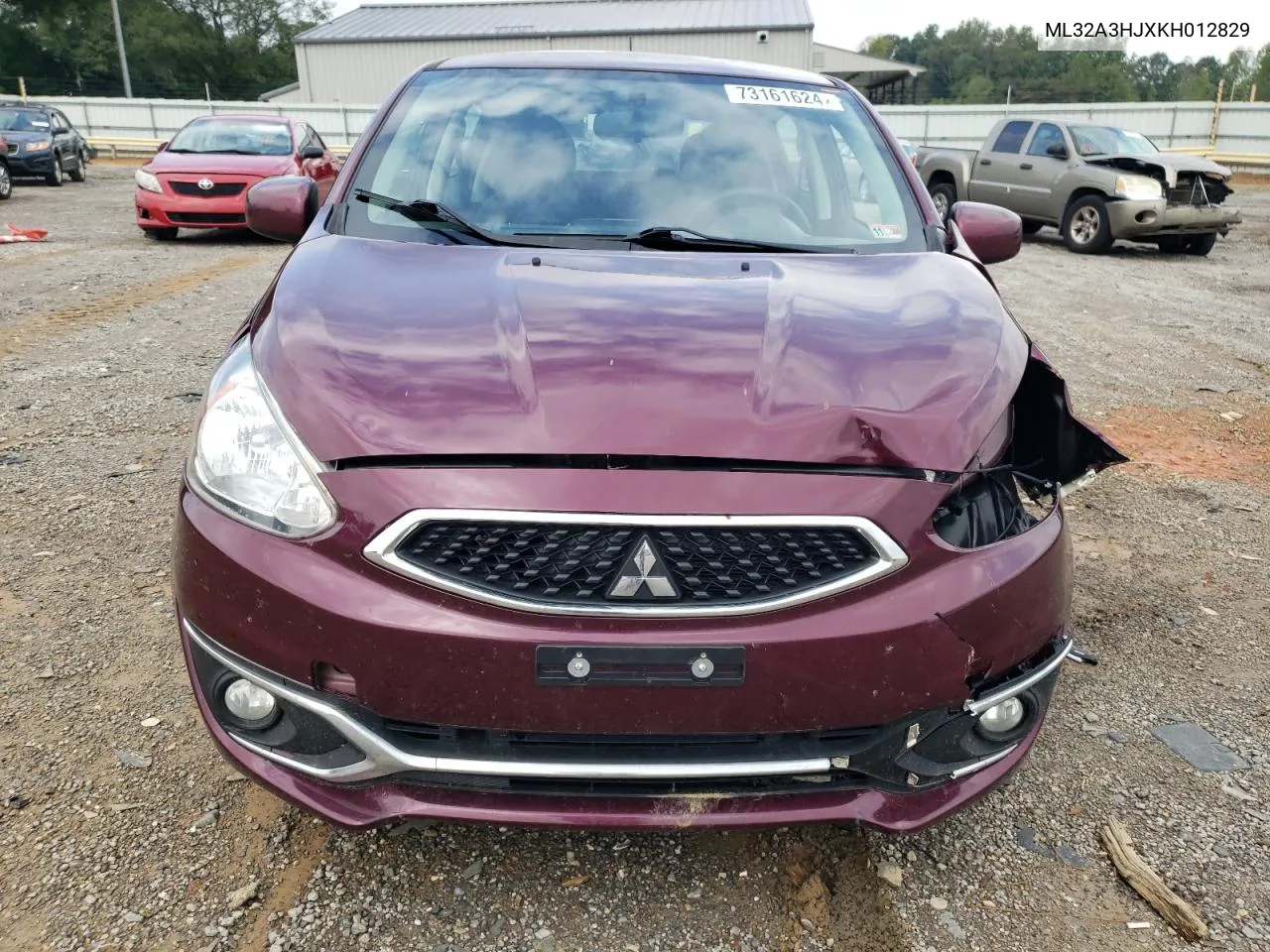 ML32A3HJXKH012829 2019 Mitsubishi Mirage Es