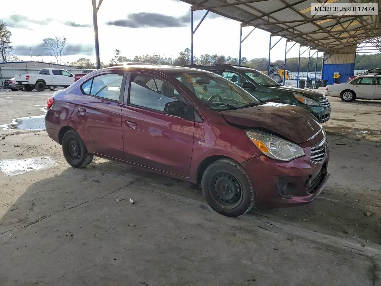ML32F3FJ5KHF17474 2019 Mitsubishi Mirage G4 Es