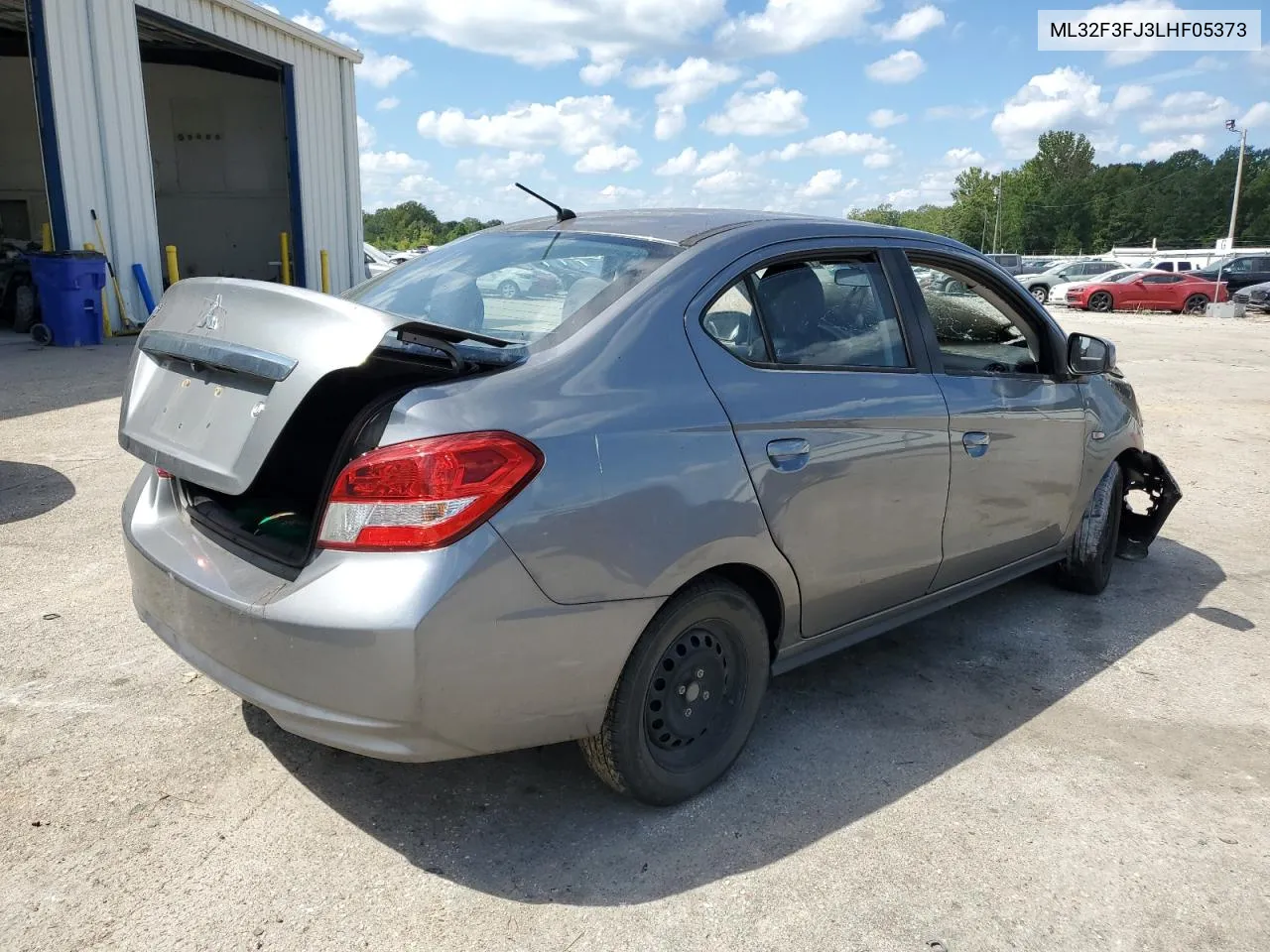 2020 Mitsubishi Mirage G4 Es VIN: ML32F3FJ3LHF05373 Lot: 72709224