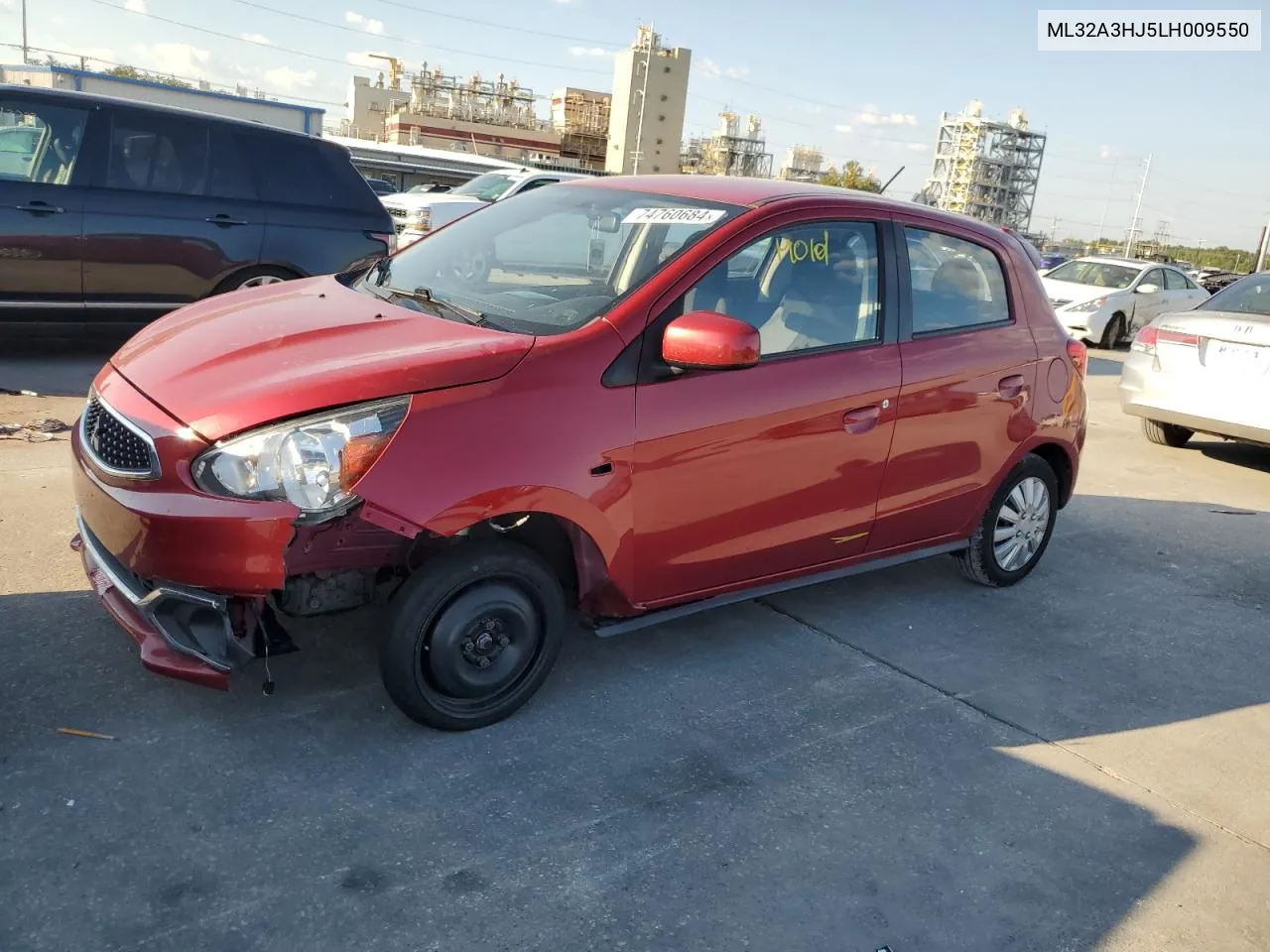 ML32A3HJ5LH009550 2020 Mitsubishi Mirage Es