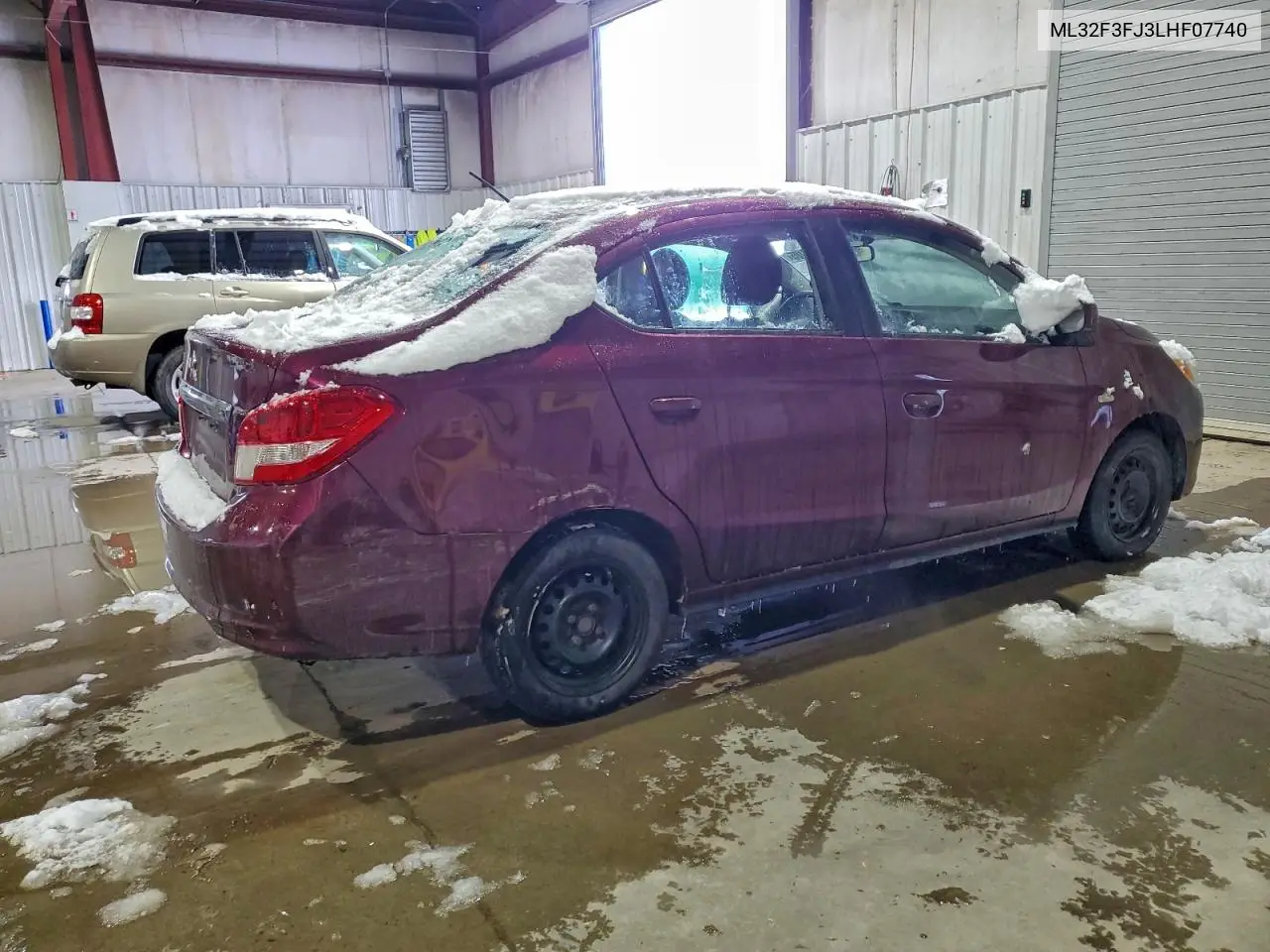 ML32F3FJ3LHF07740 2020 Mitsubishi Mirage G4 Es