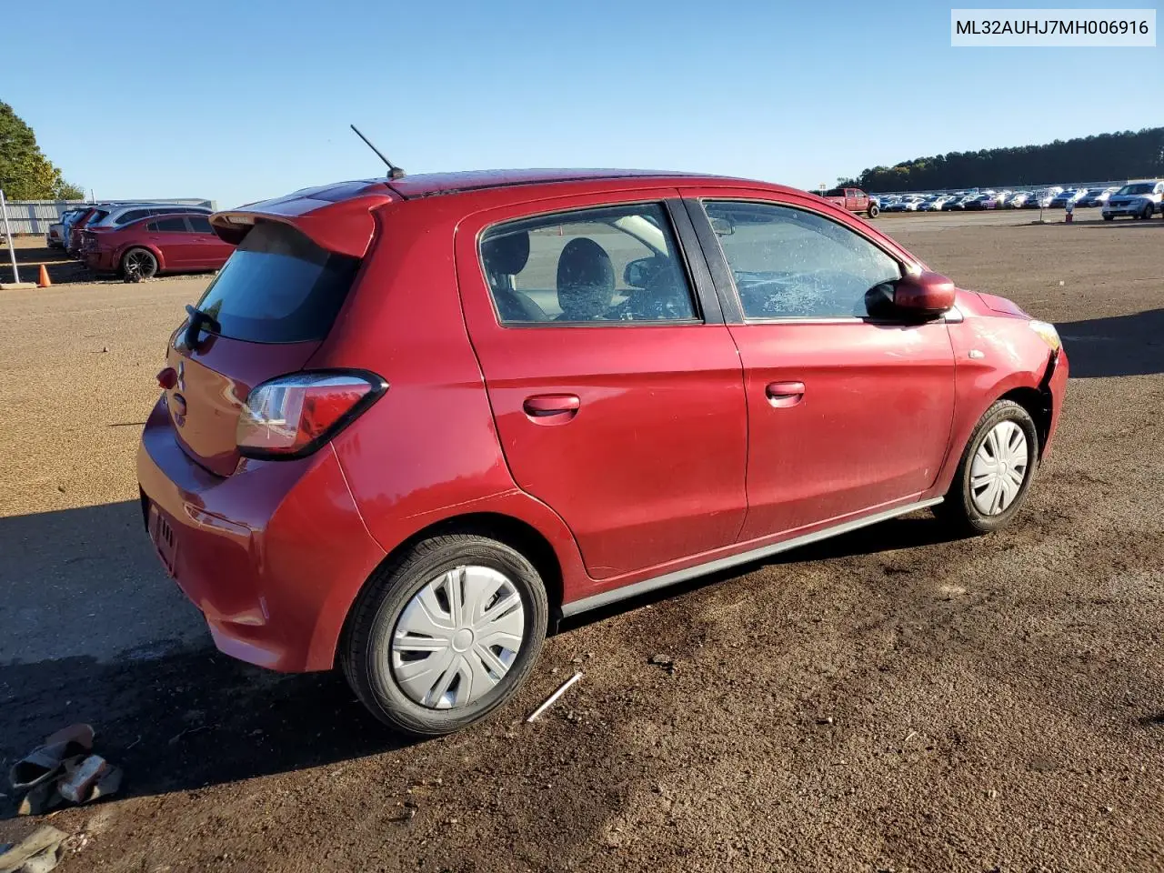ML32AUHJ7MH006916 2021 Mitsubishi Mirage Es
