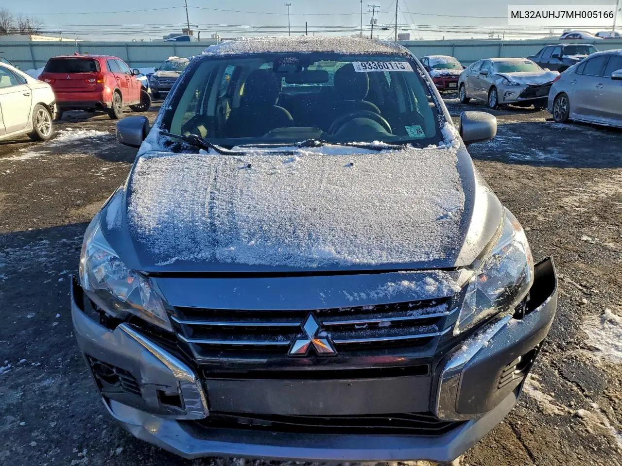 ML32AUHJ7MH005166 2021 Mitsubishi Mirage Es