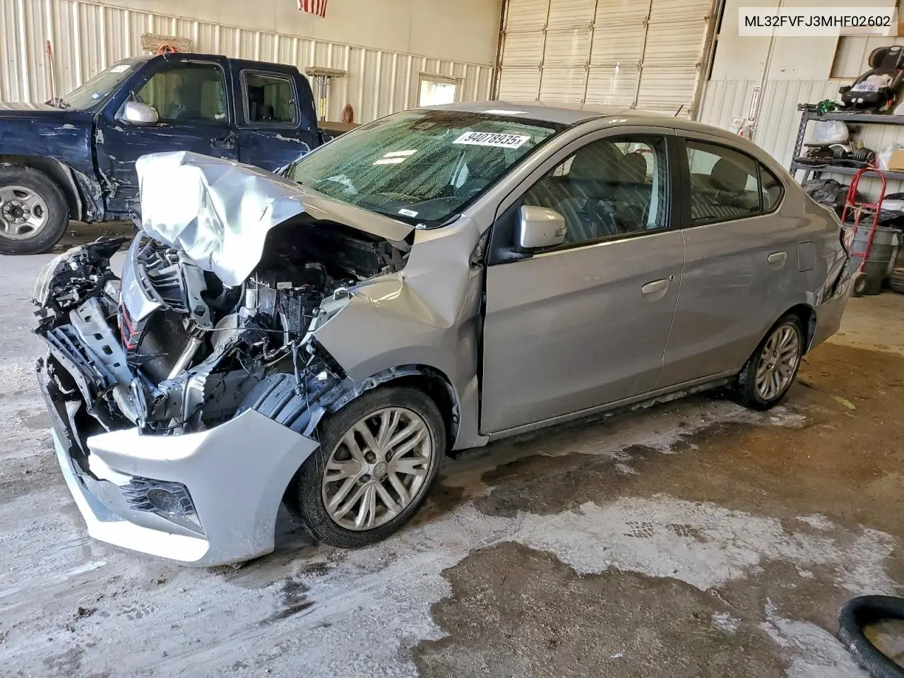 ML32FVFJ3MHF02602 2021 Mitsubishi Mirage G4 Se