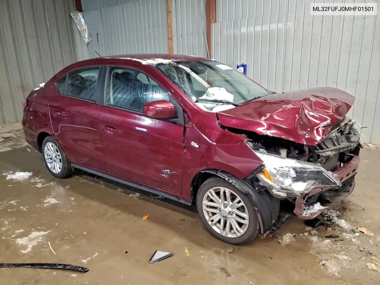 ML32FUFJ0MHF01501 2021 Mitsubishi Mirage G4 Es