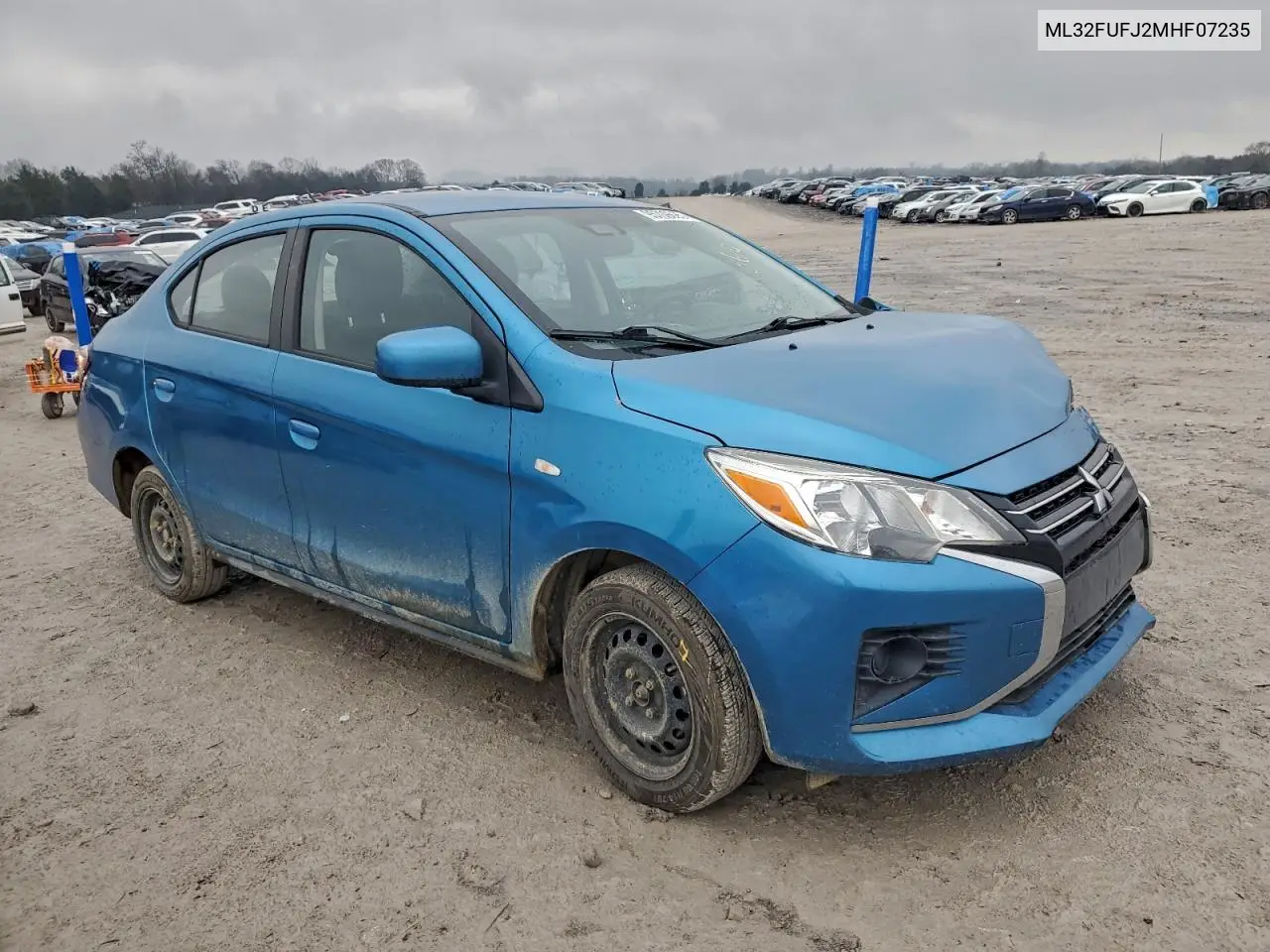 ML32FUFJ2MHF07235 2021 Mitsubishi Mirage G4 Es