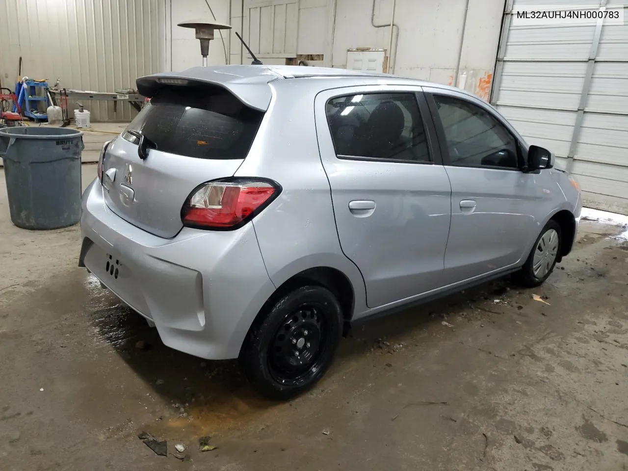 2022 Mitsubishi Mirage Es VIN: ML32AUHJ4NH000783 Lot: 73480914