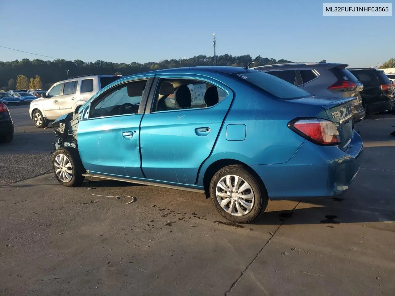 ML32FUFJ1NHF03565 2022 Mitsubishi Mirage G4 Es