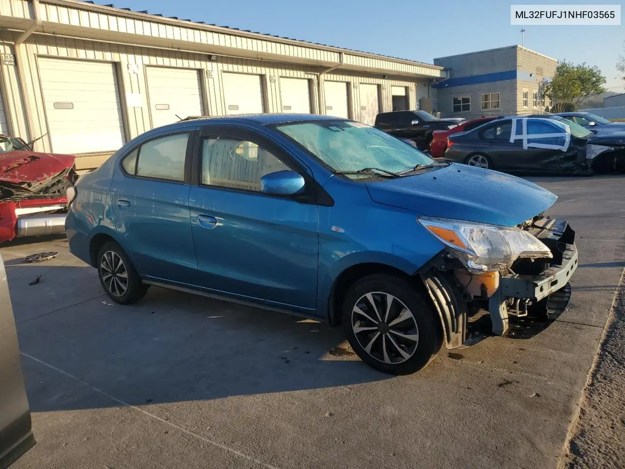 ML32FUFJ1NHF03565 2022 Mitsubishi Mirage G4 Es