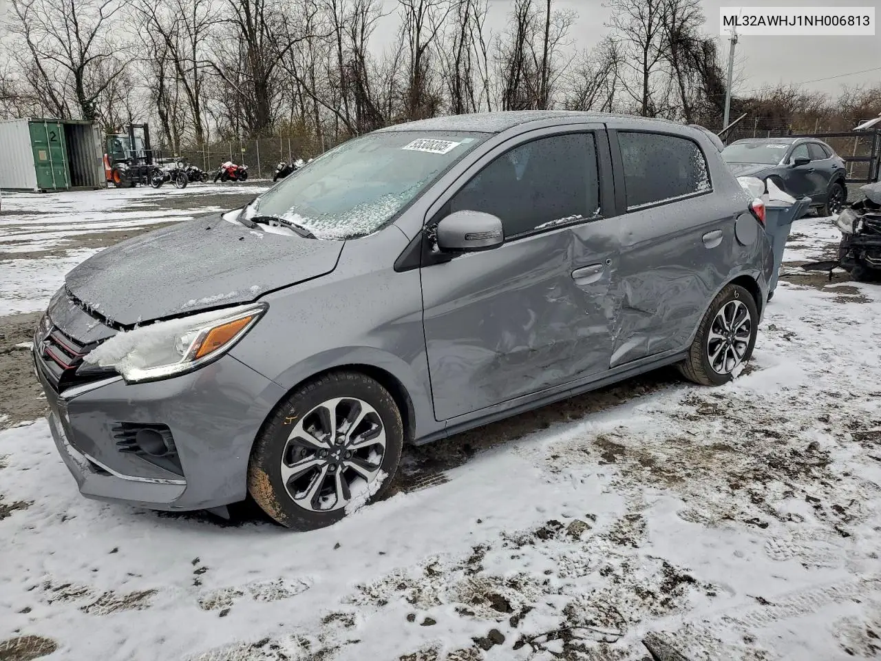 ML32AWHJ1NH006813 2022 Mitsubishi Mirage Se