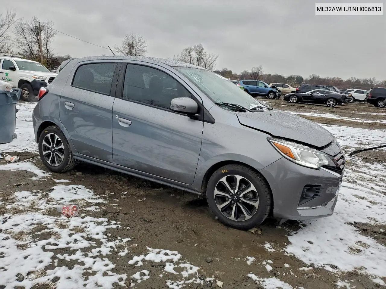 ML32AWHJ1NH006813 2022 Mitsubishi Mirage Se