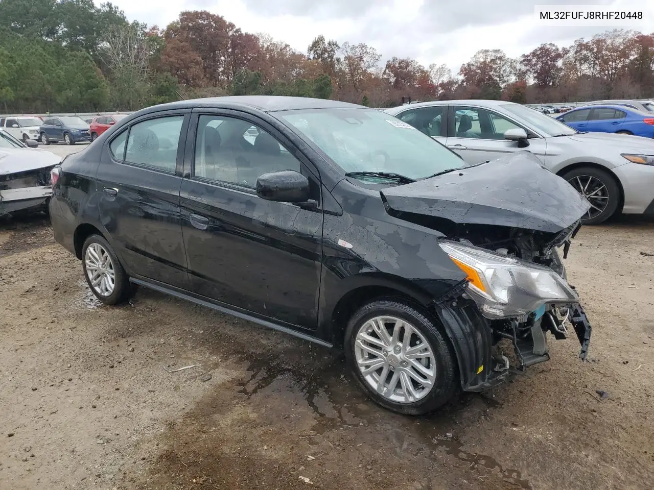 ML32FUFJ8RHF20448 2024 Mitsubishi Mirage G4 Es