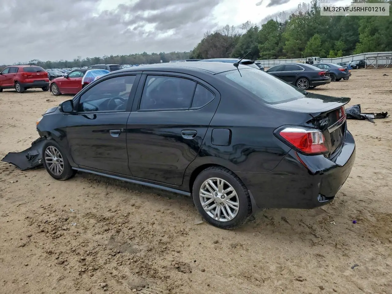 ML32FVFJ5RHF01216 2024 Mitsubishi Mirage G4 Se