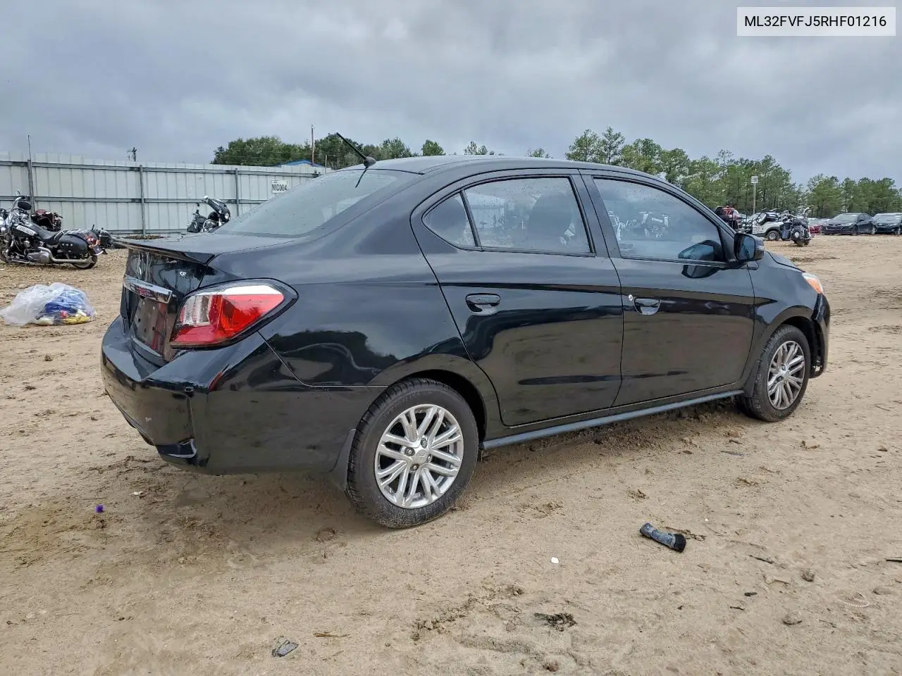 ML32FVFJ5RHF01216 2024 Mitsubishi Mirage G4 Se