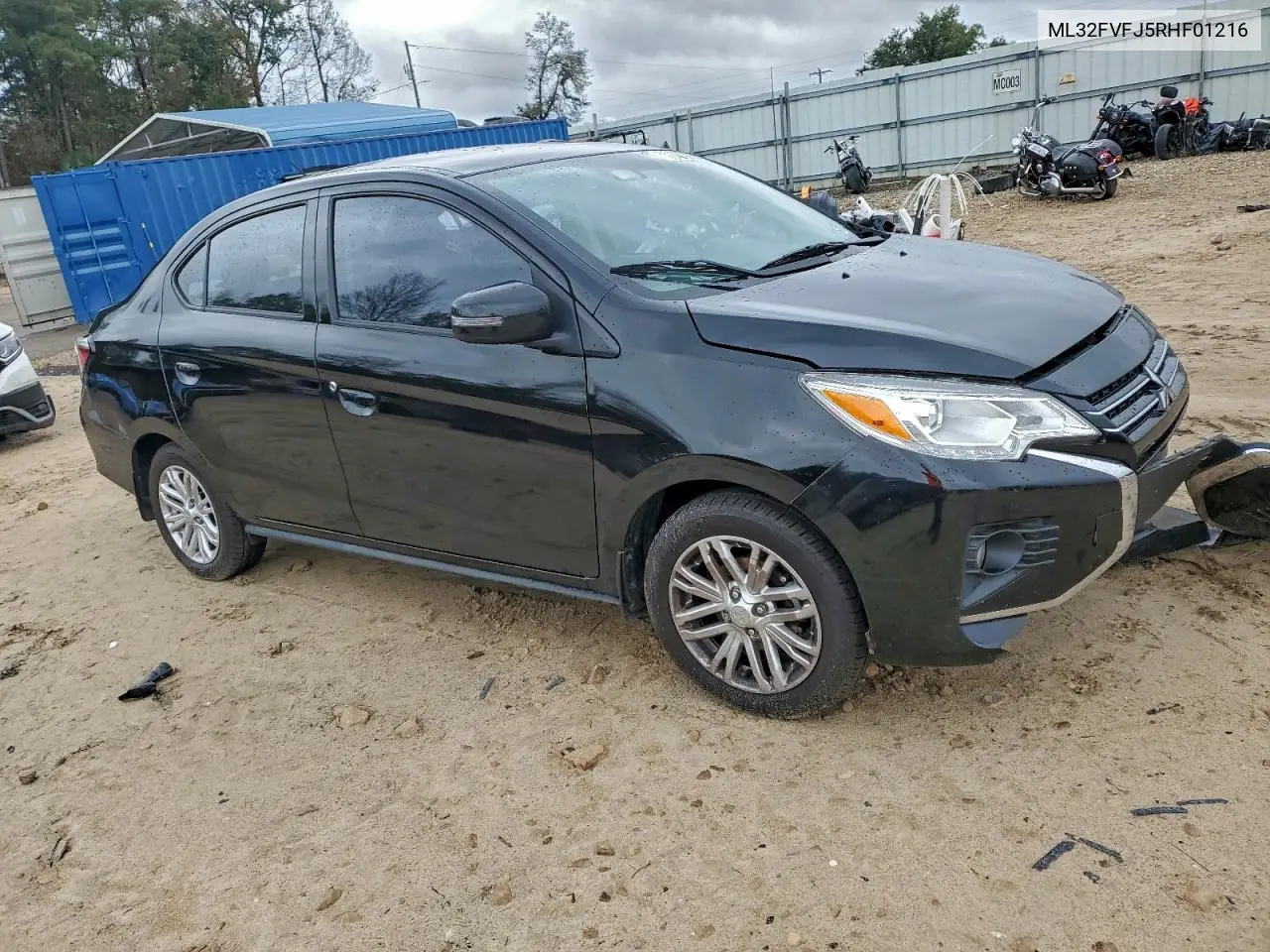 ML32FVFJ5RHF01216 2024 Mitsubishi Mirage G4 Se