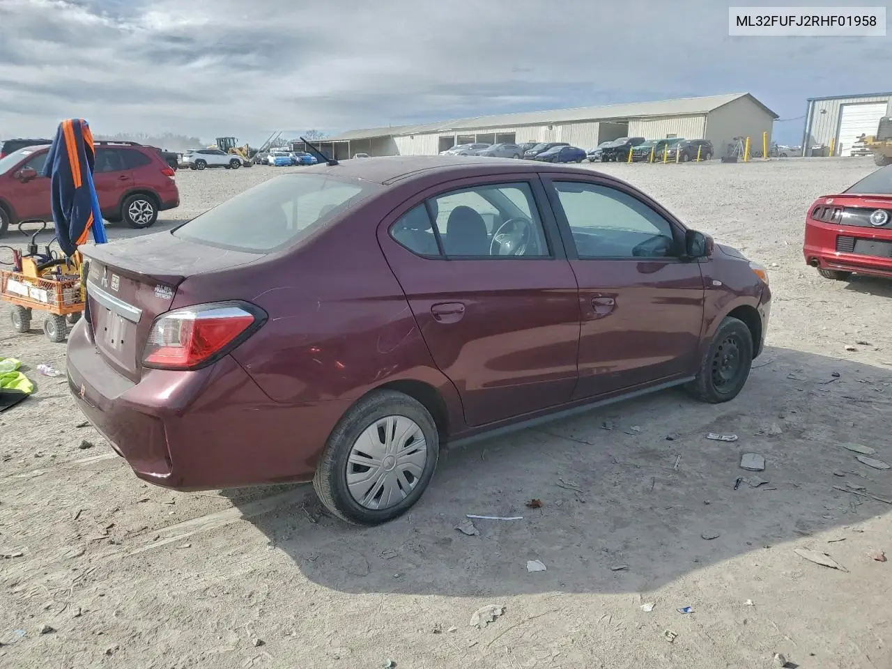 ML32FUFJ2RHF01958 2024 Mitsubishi Mirage G4 Es