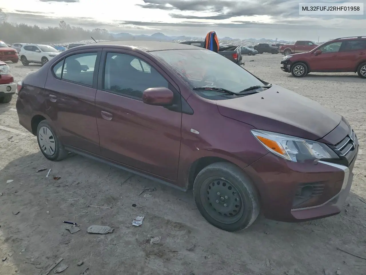 ML32FUFJ2RHF01958 2024 Mitsubishi Mirage G4 Es