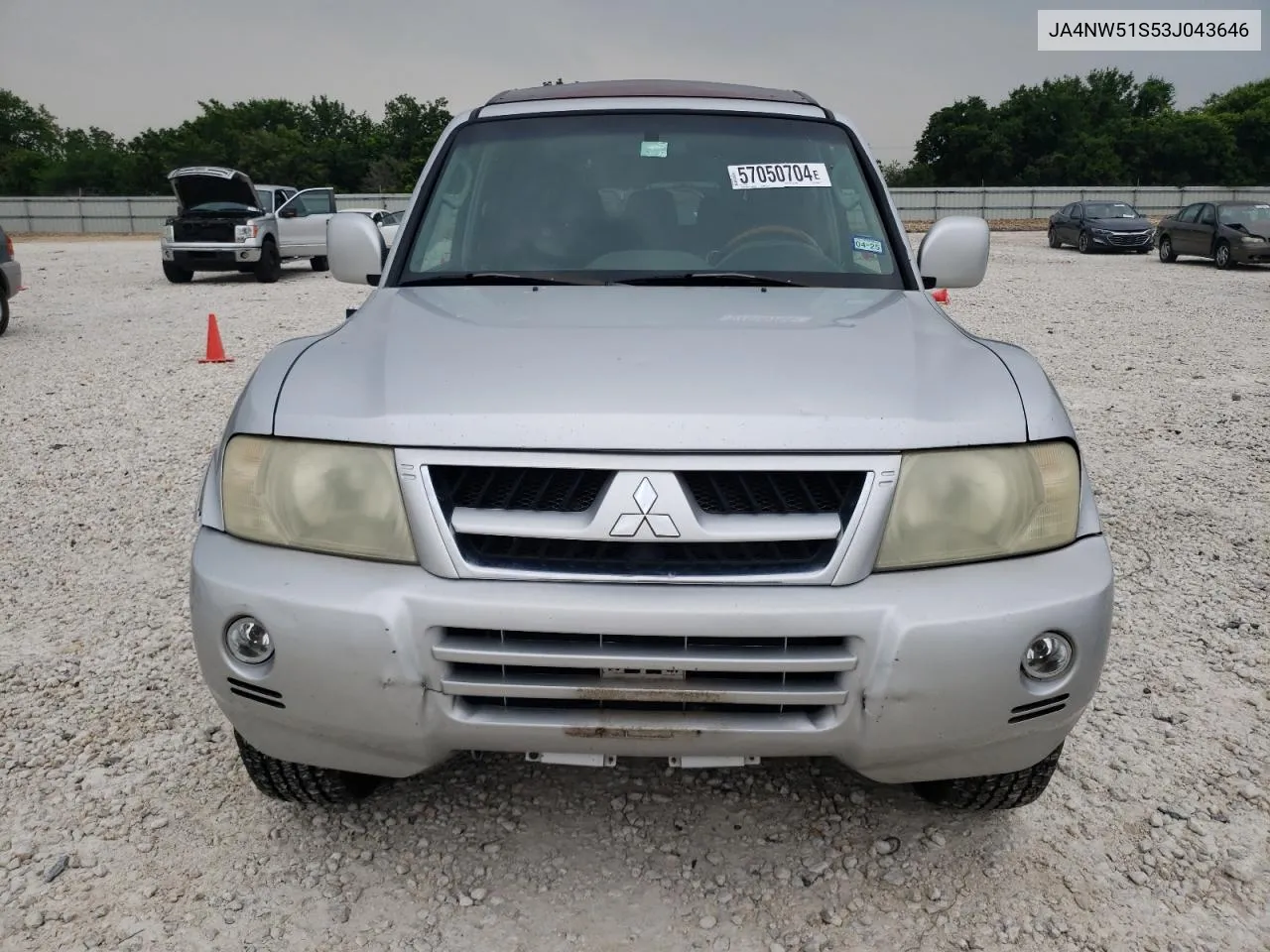 JA4NW51S53J043646 2003 Mitsubishi Montero Limited