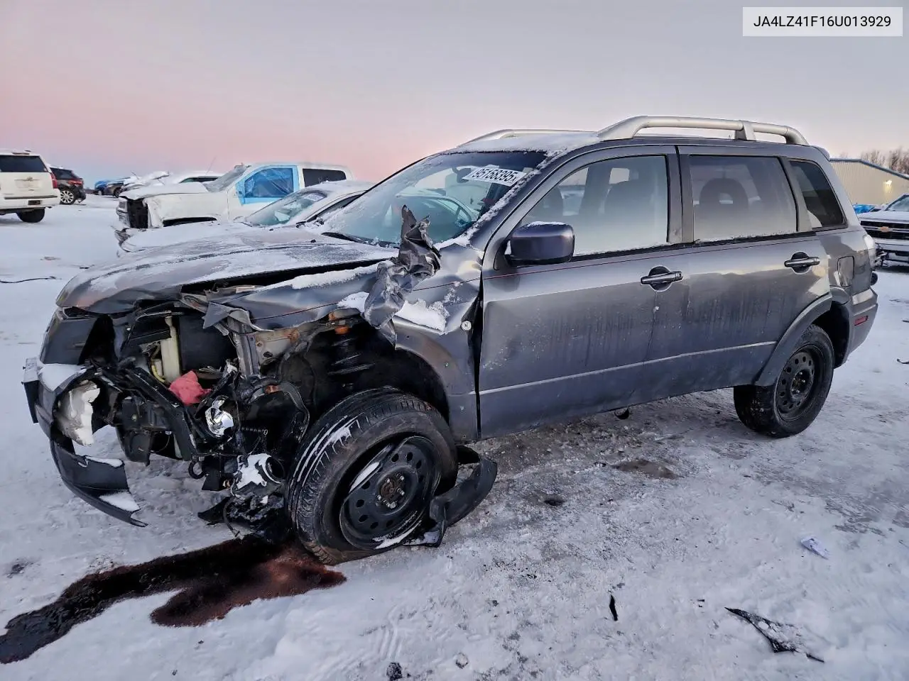 JA4LZ41F16U013929 2006 Mitsubishi Outlander Se